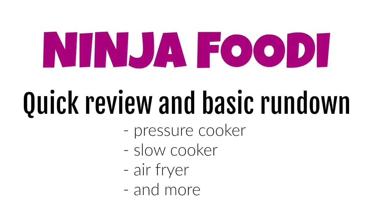 NINJA FOODI BASICS