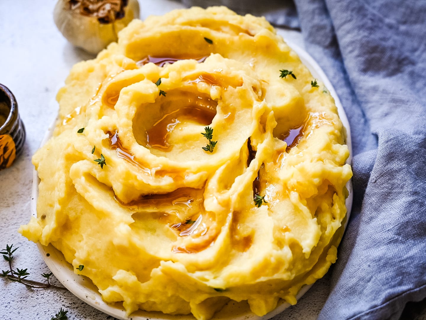 Roasted Garlic Mashed Potatoes
