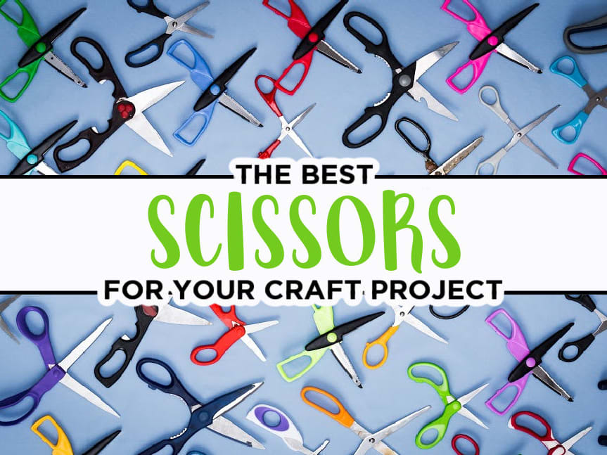 The 5 Different Types of Scissors You NEED in Your Craft Room - Little Red  Window