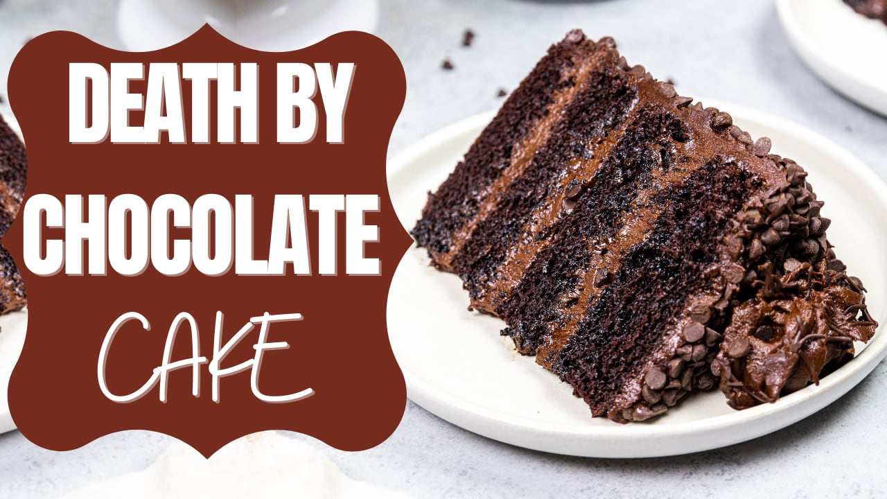 Best EVER Moist Chocolate Cake | Foodess