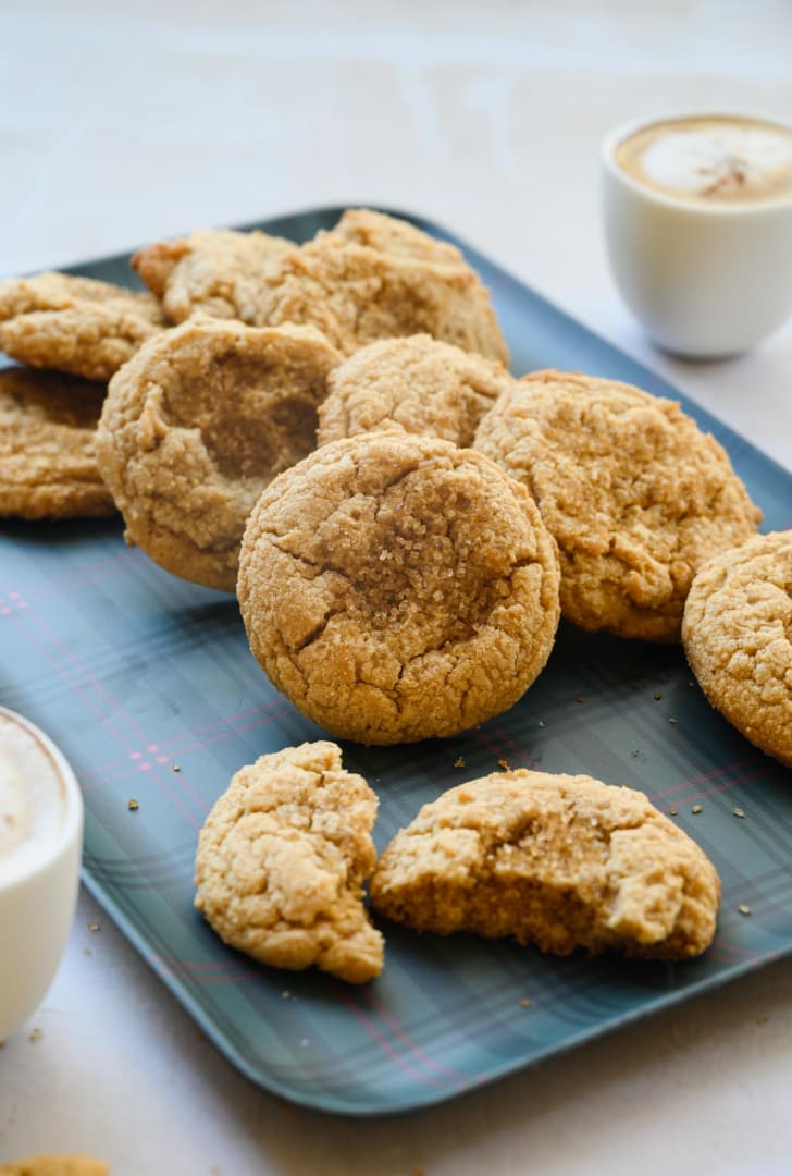 Old Fashioned Chewy Peanut Butter Cookies - Through My Front Porch