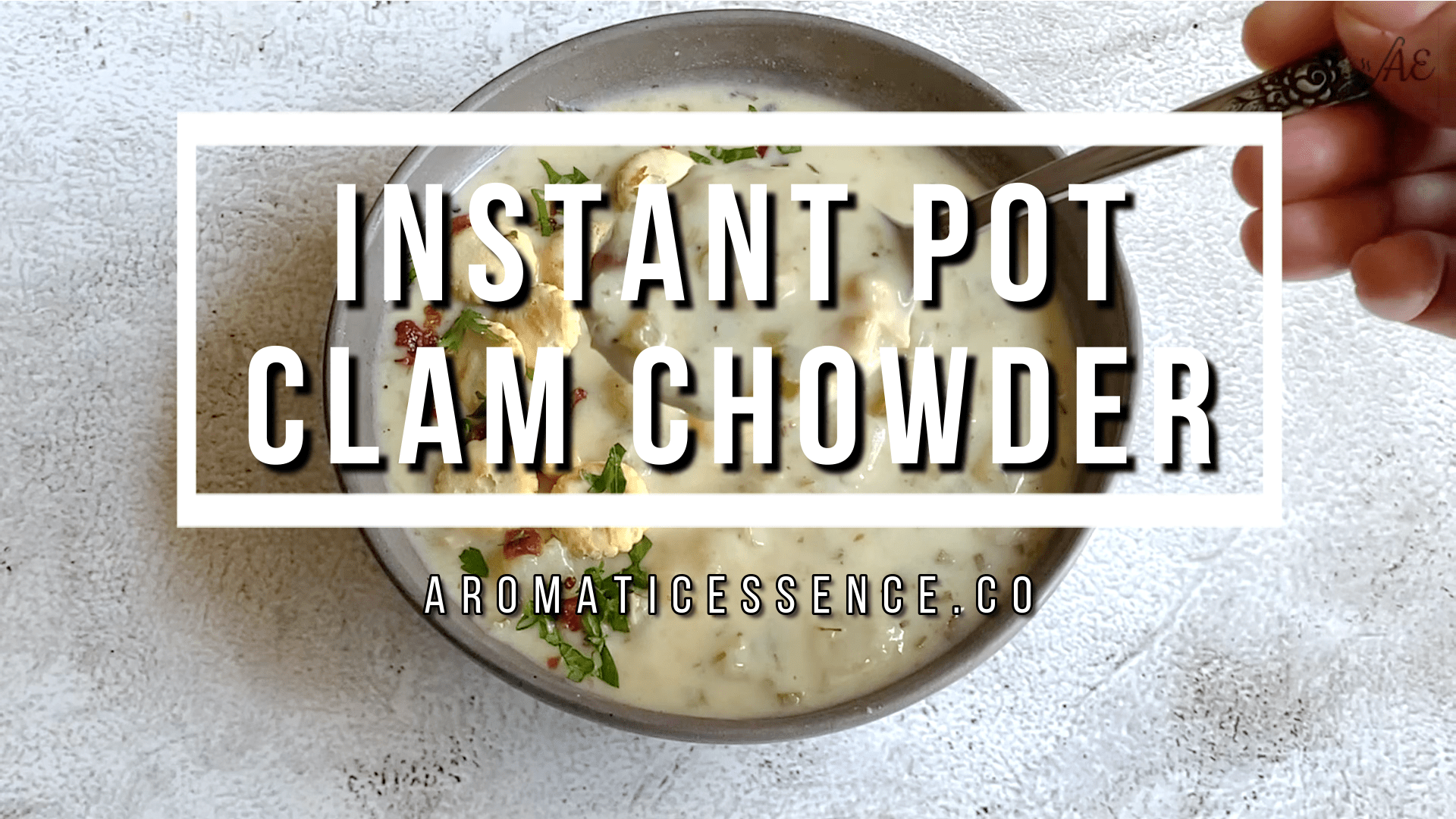 Instant Pot Clam Chowder – Tasty Oven