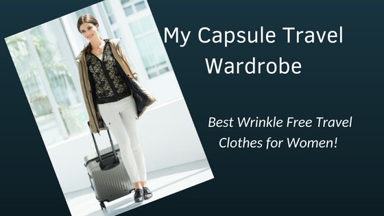 Wrinkle-free travel clothing