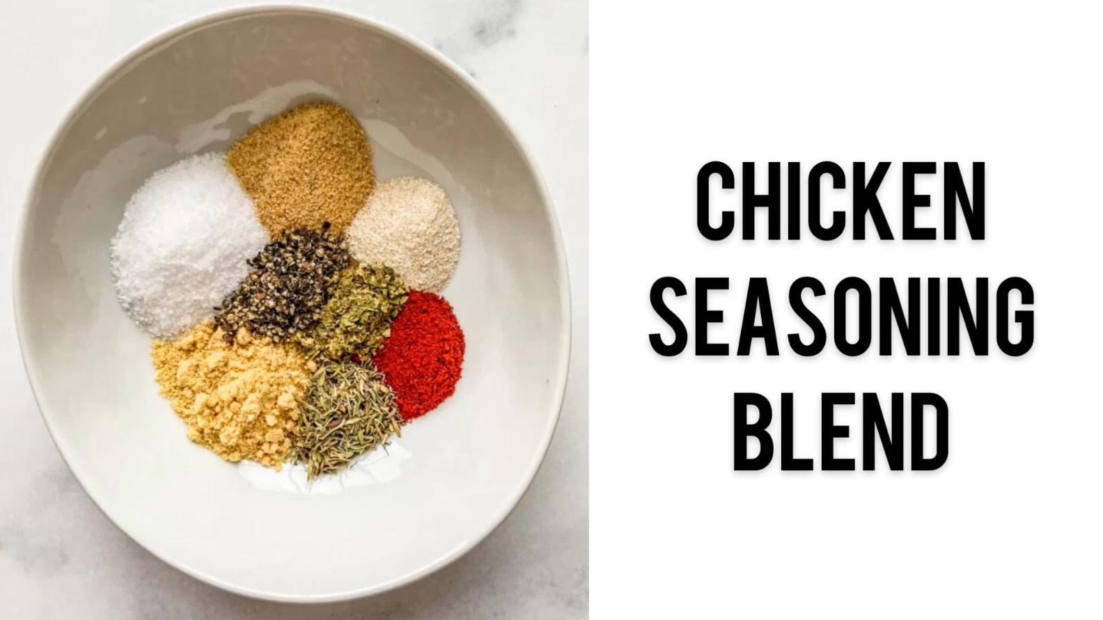 Chicken Seasoning Blend - This Healthy Table