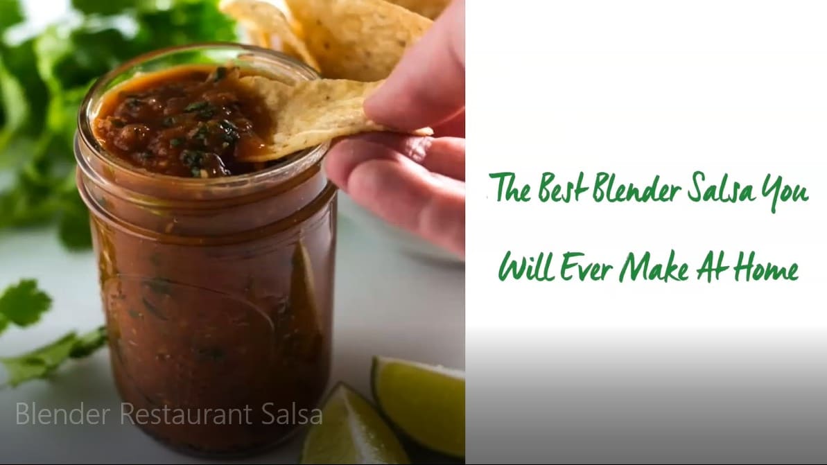 Blender Salsa – Lemon Tree Dwelling