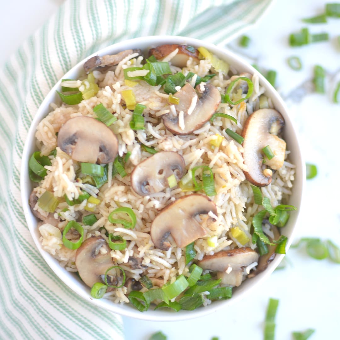 Mushroom rice sales instant pot