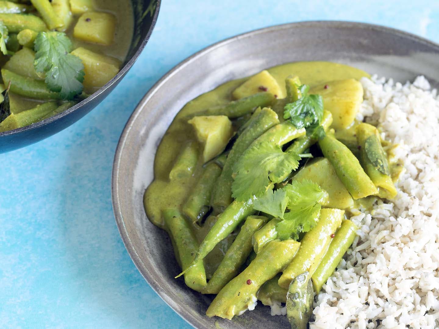 Green bean curry