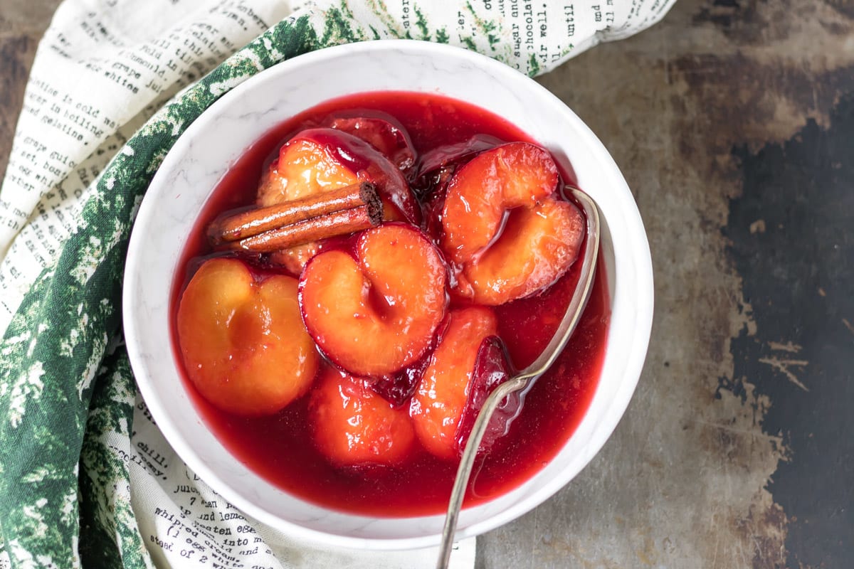 SIMPLE SAUTÉED PLUMS - ful-filled