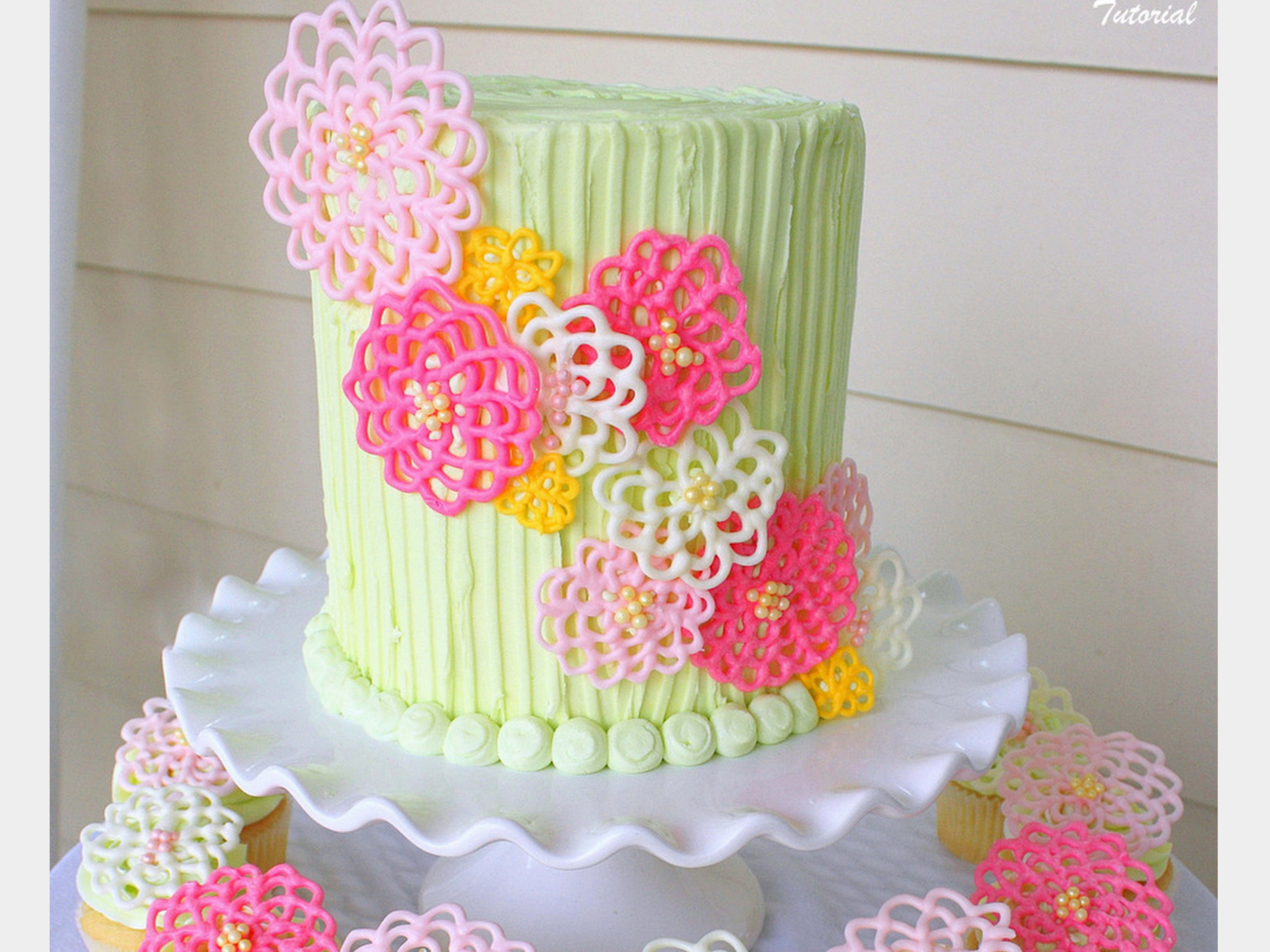 Springtime Flowers in Chocolate!~ A Cake Decorating Blog Tutorial ...