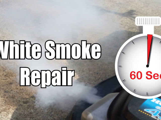 Briggs and stratton blowing smoke clearance