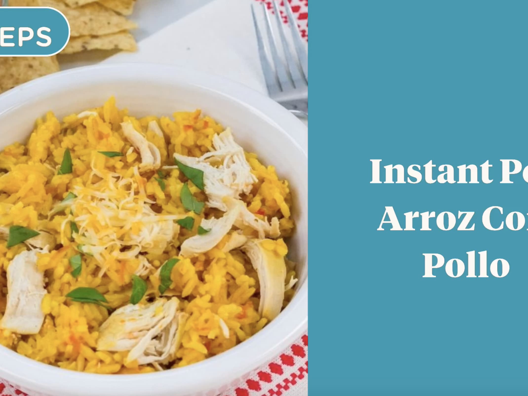 Instant Pot Spanish Chicken and Rice