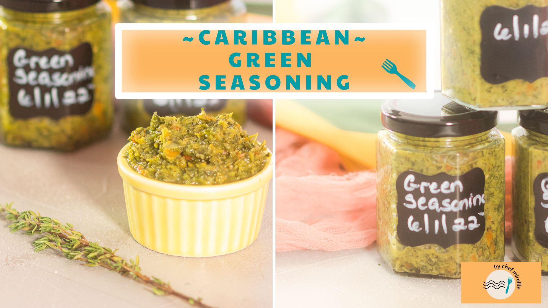 Caribbean Green Seasoning - The Seasoned Skillet