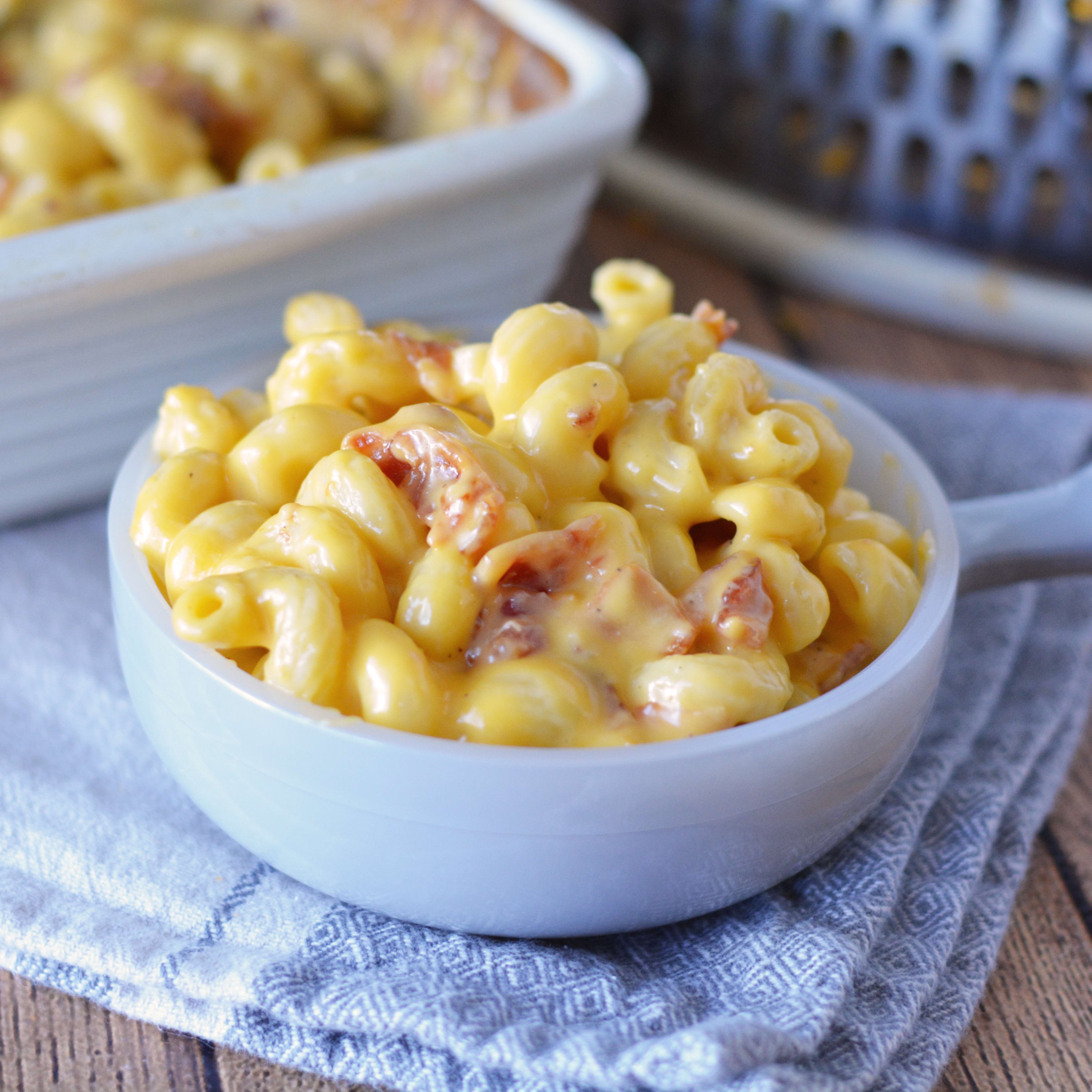 Campbell S Soup Cream Of Bacon Macaroni And Cheese Recipe Deporecipe.co