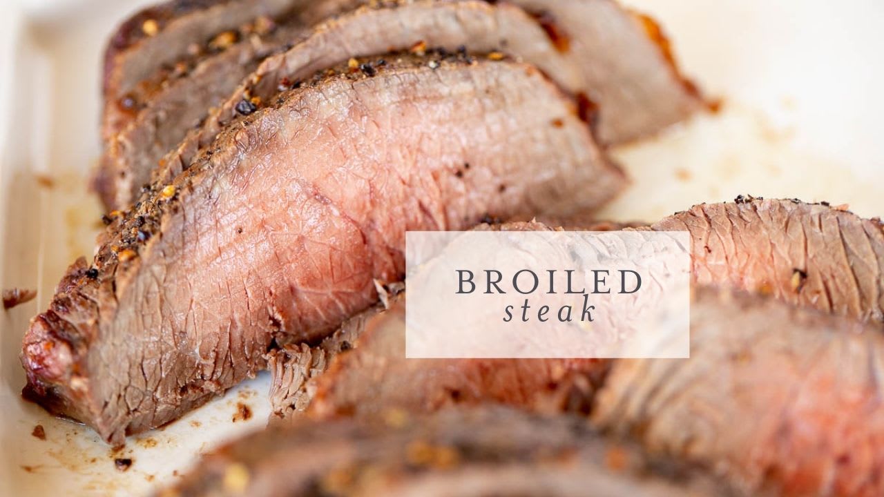 How To Cook Steak in The Oven (Broiled Steak) • Hip Foodie Mom