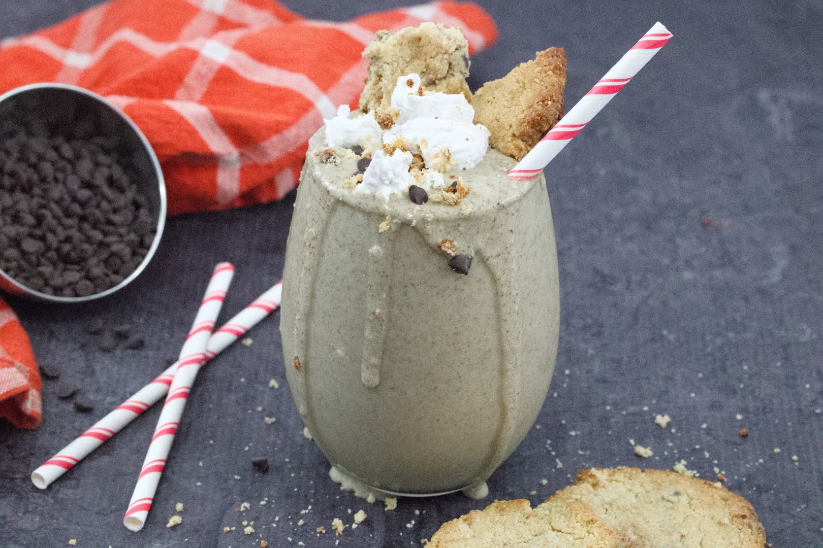 Blender Babes shares Cookies and Cream Recovery Smoothie.