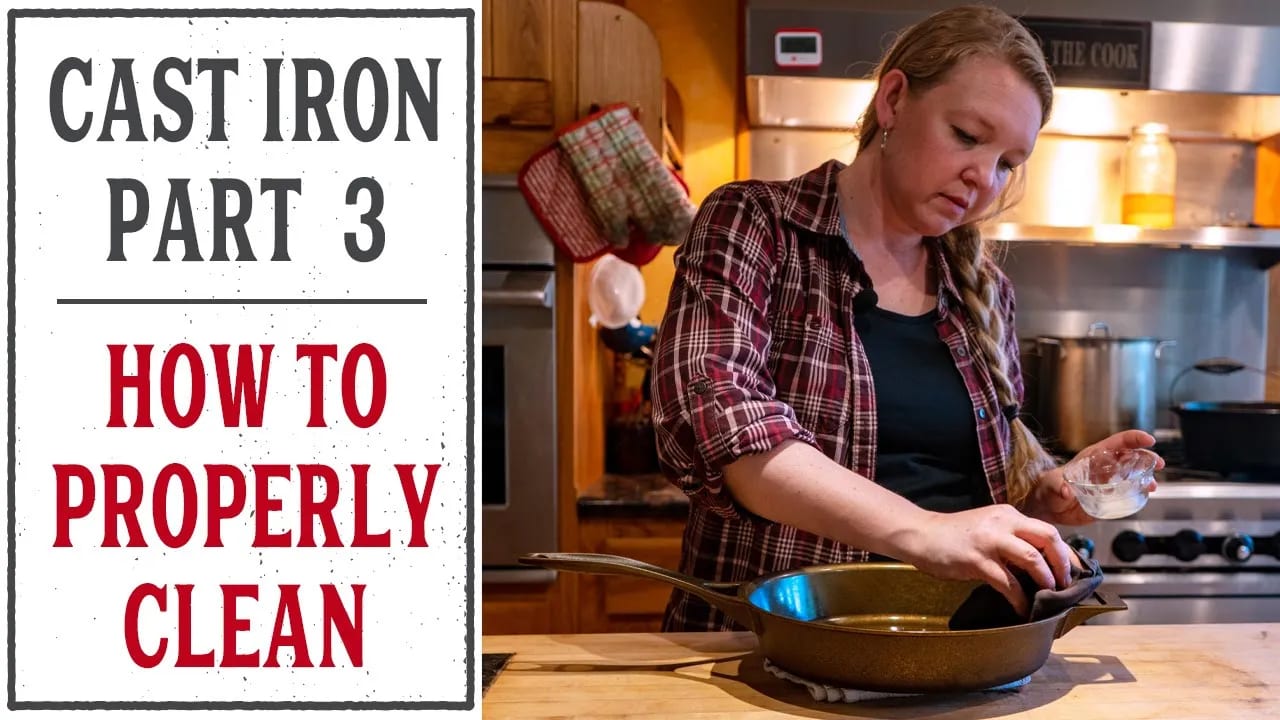 STEP BY STEP GUIDE TO CAST IRON CARE AND CLEANING - Main - The Queen's  Library