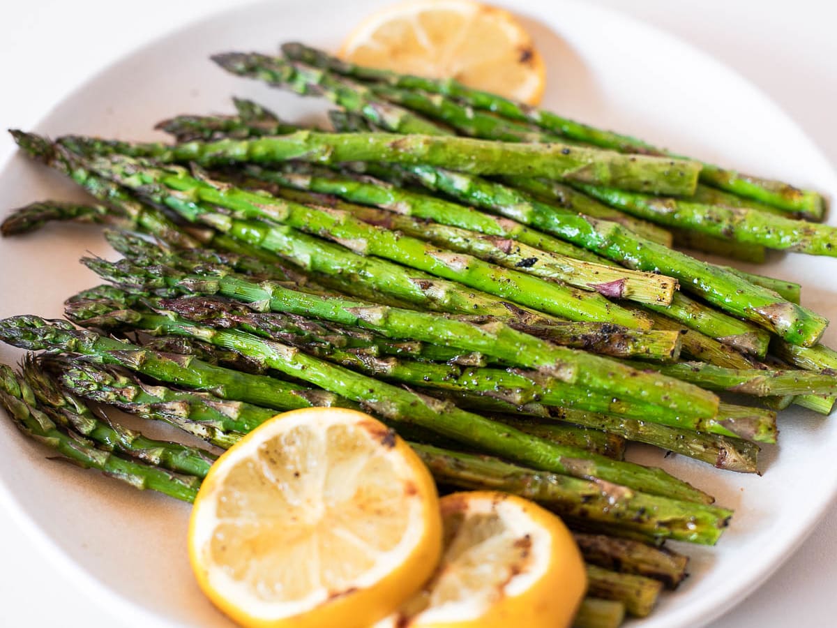 Asparagus on on sale traeger