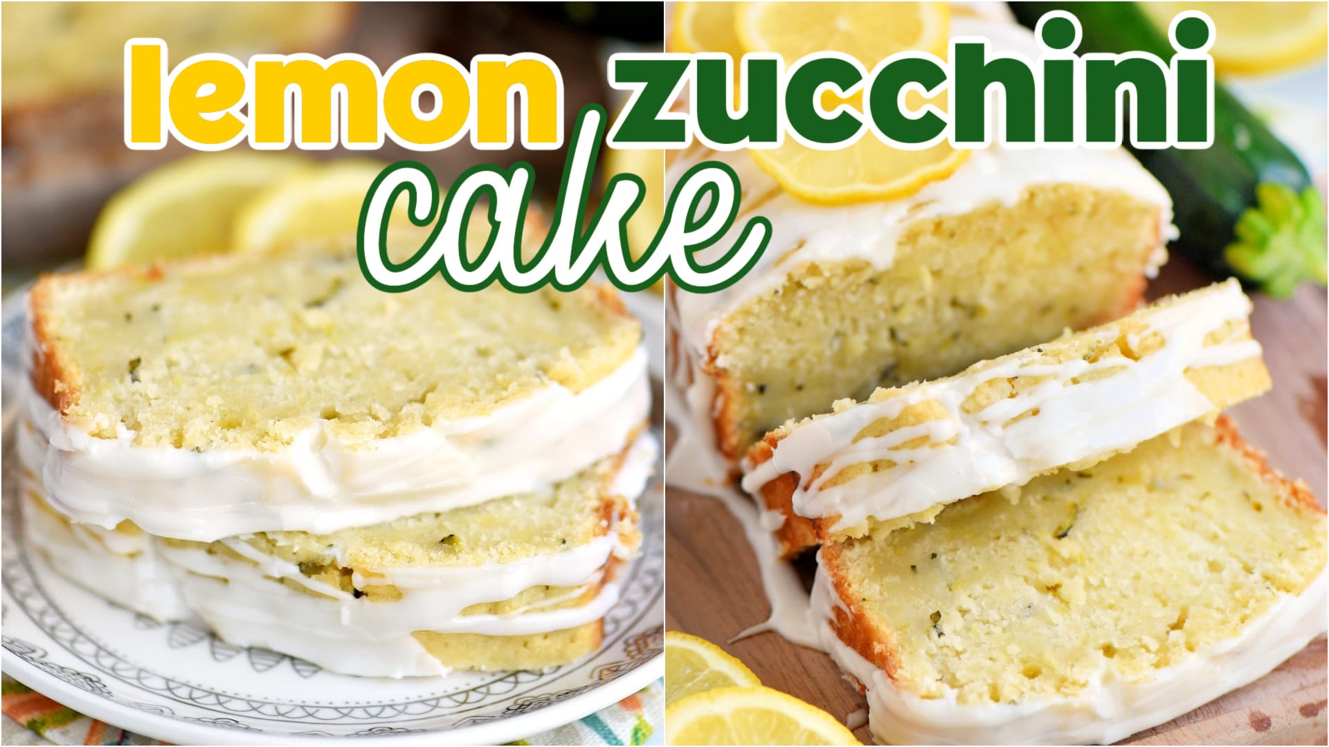 Zucchini Cake with Orange Cream Cheese Frosting - Creations by Kara