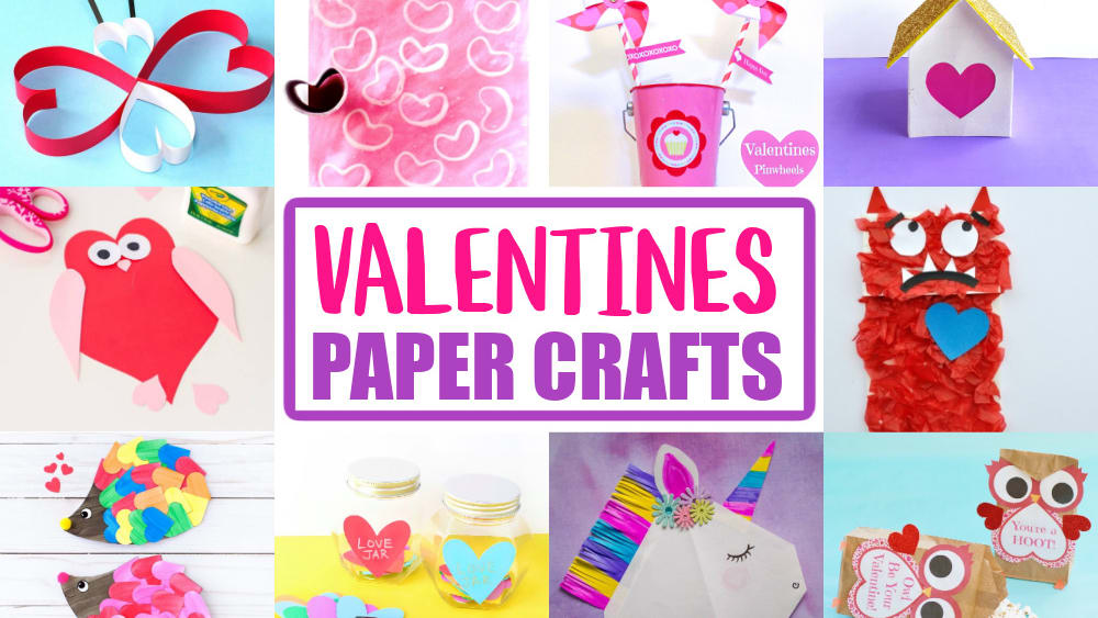 Creative Valentine's Day Arts and Crafts Kids will Love  Winter crafts for  kids, Creative valentines, Arts and crafts for adults