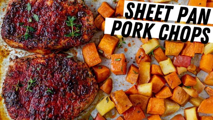 Sheet Pan Pork Chops
