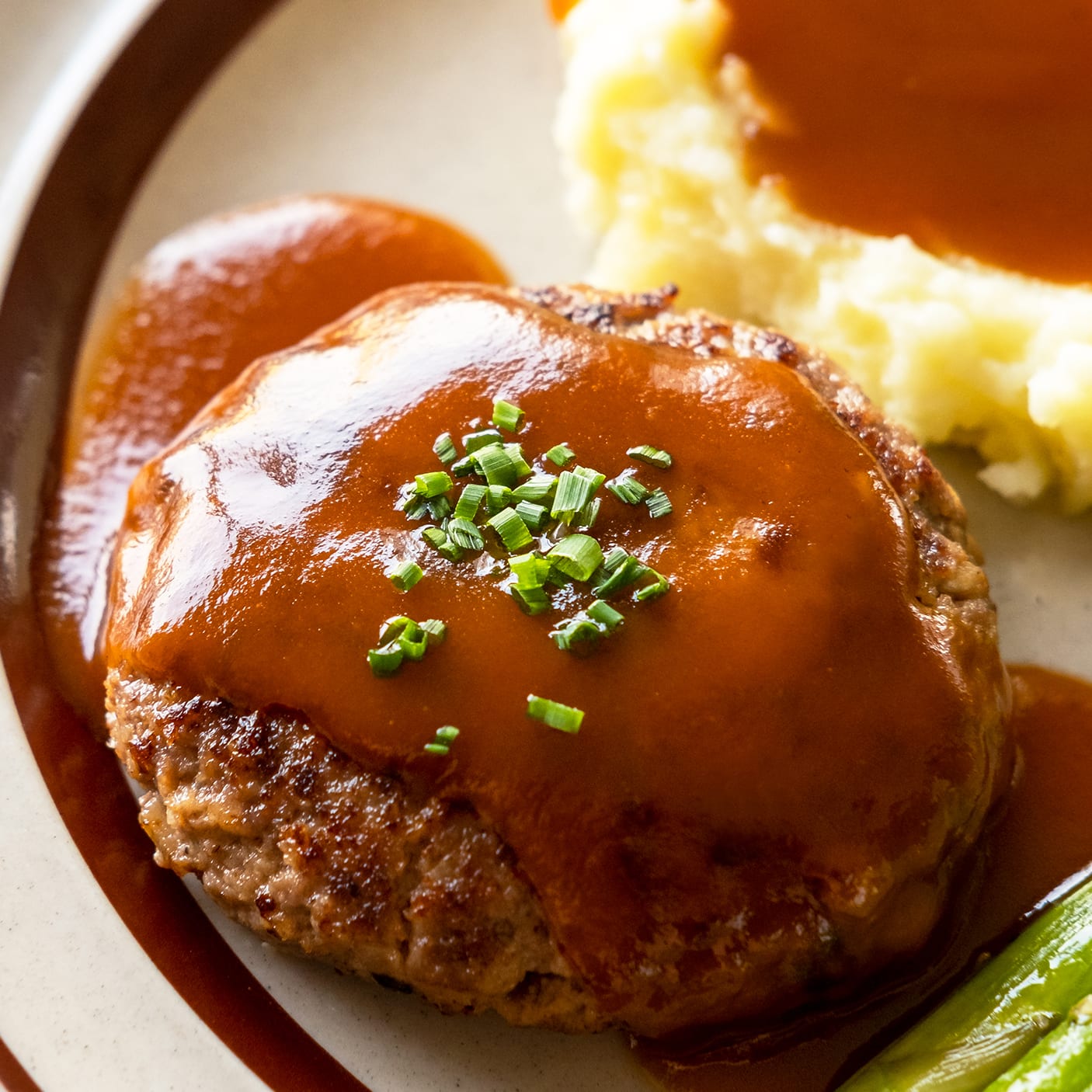 Korean hamburger shop steak