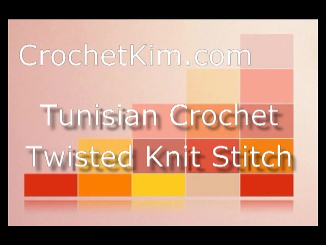 Tunisian Crochet Stitch Dictionary at Knitnstitch