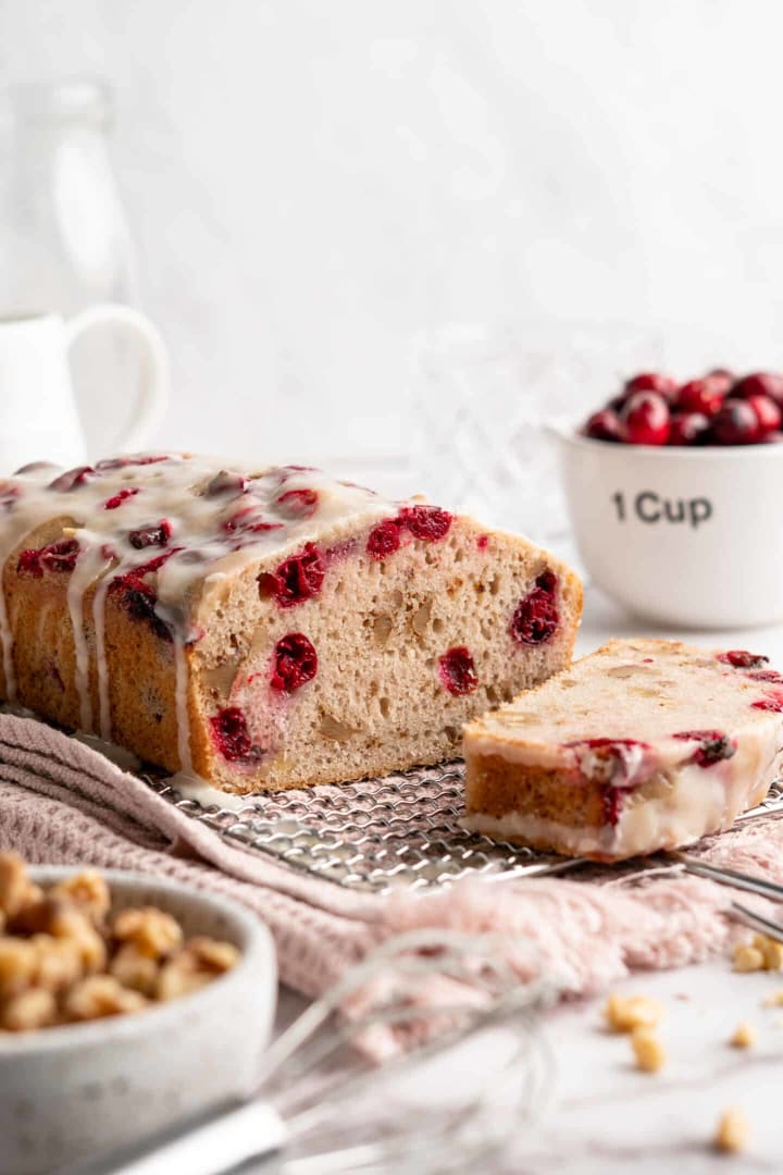 Cranberry-Streusel Coffee Cake • Flavor Feed