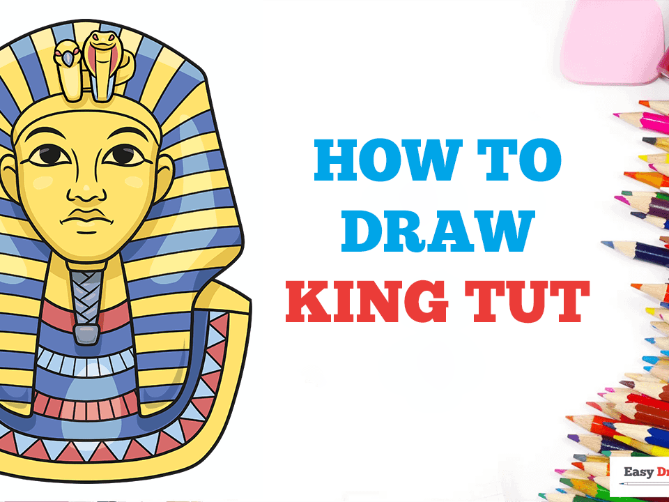 How to Draw King Tut - Really Easy Drawing Tutorial