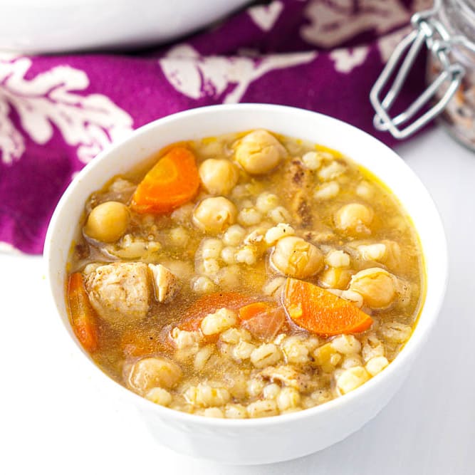 Instant pot chicken barley soup 2025