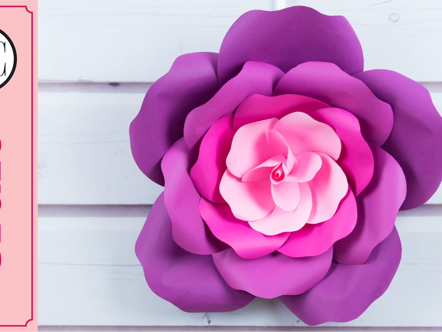 Learn To Make Giant Paper Roses In 5