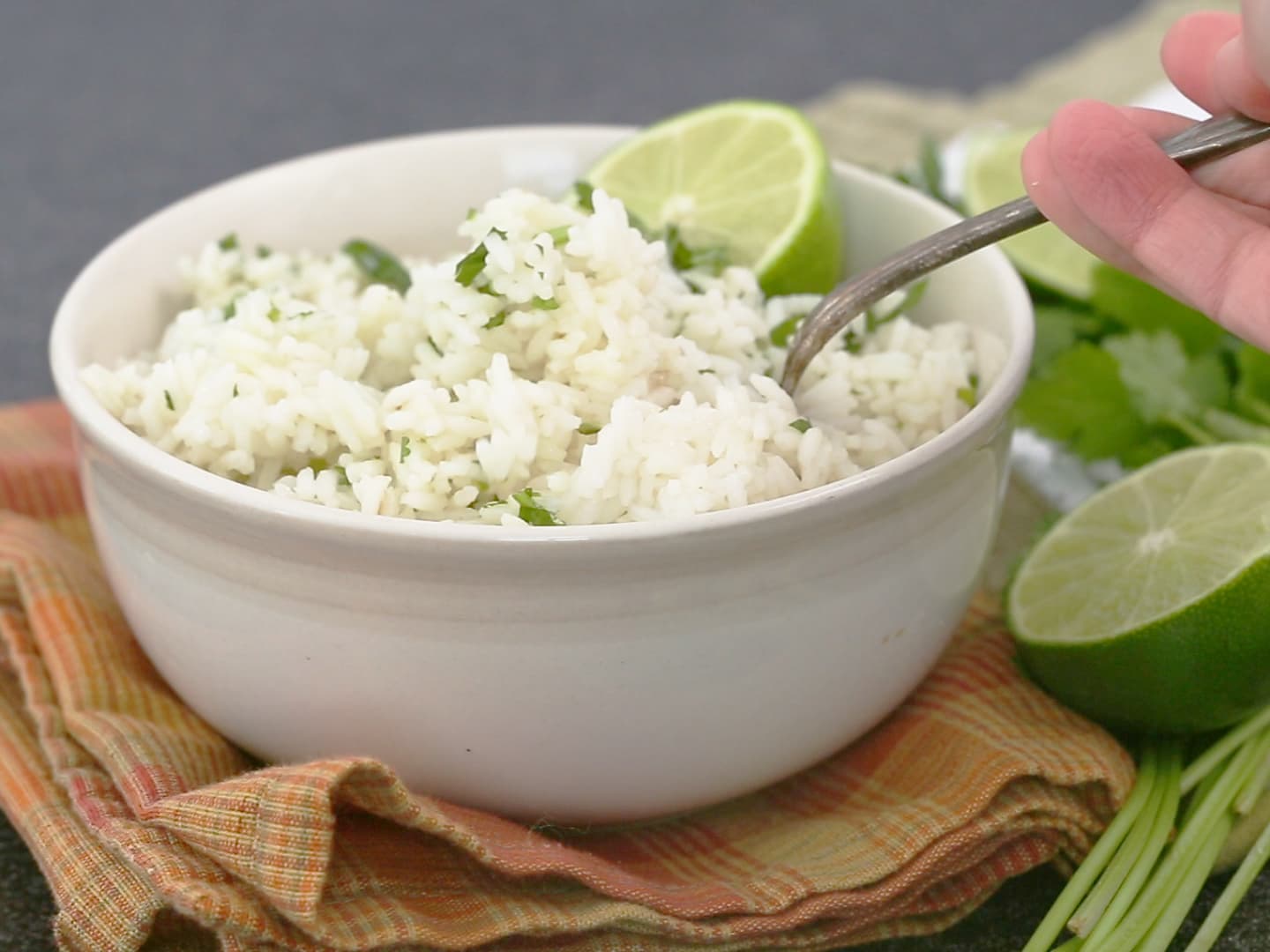 Instant Pot Cilantro Lime Rice Recipe - Skinnytaste