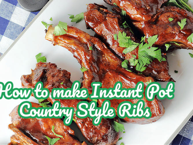 Western ribs hotsell in instant pot