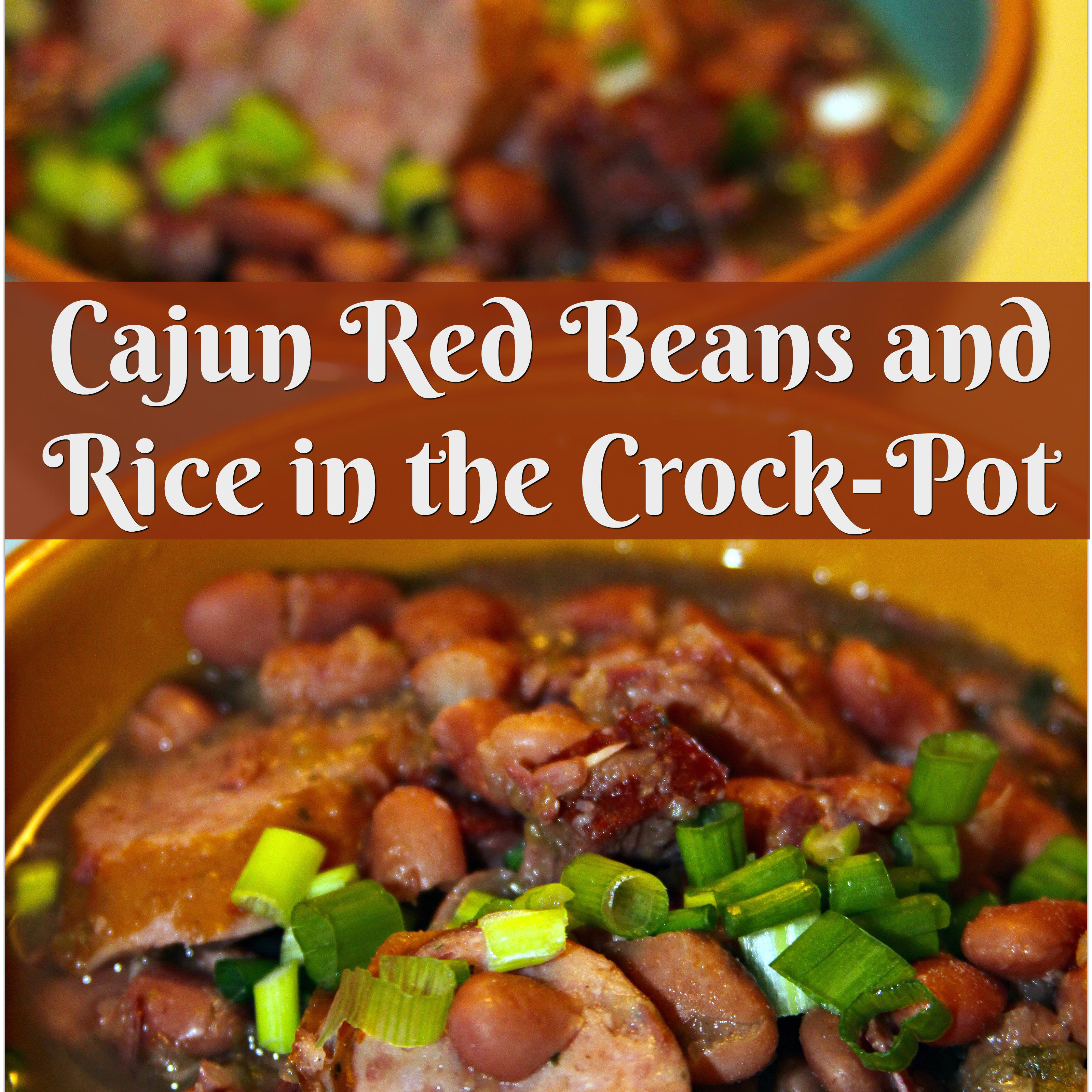 Slow Cooker Cajun Red Beans and Rice