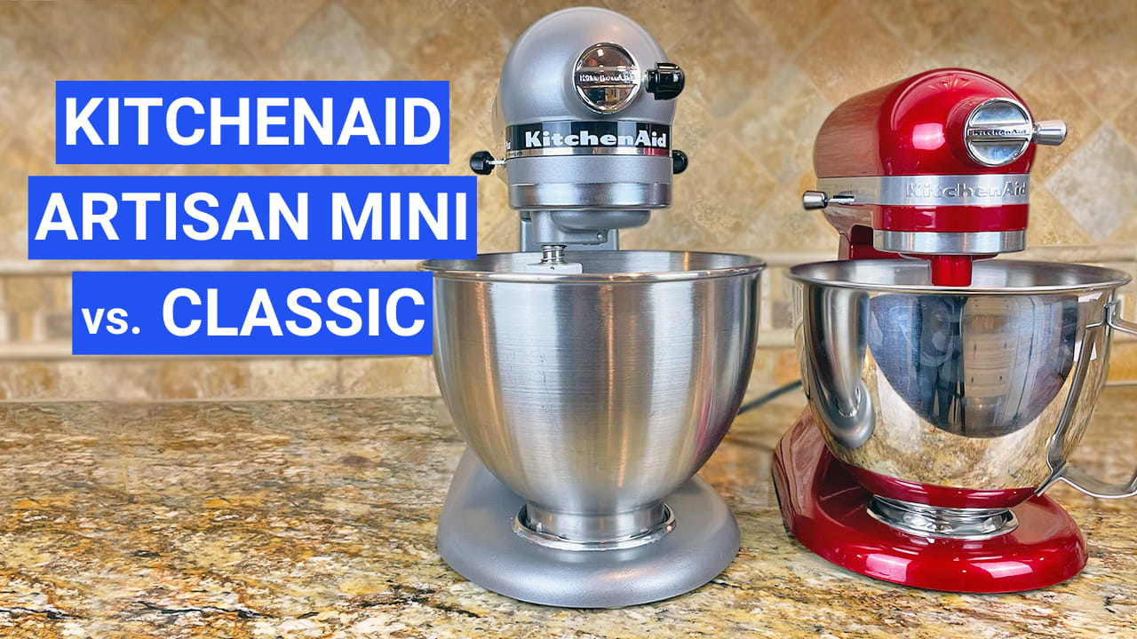 KitchenAid Artisan vs. Artisan Mini Mixers (10 Major Differences)