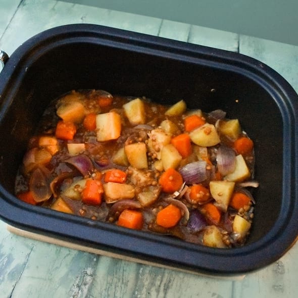 Slow Cooker Vegan Irish Stew
