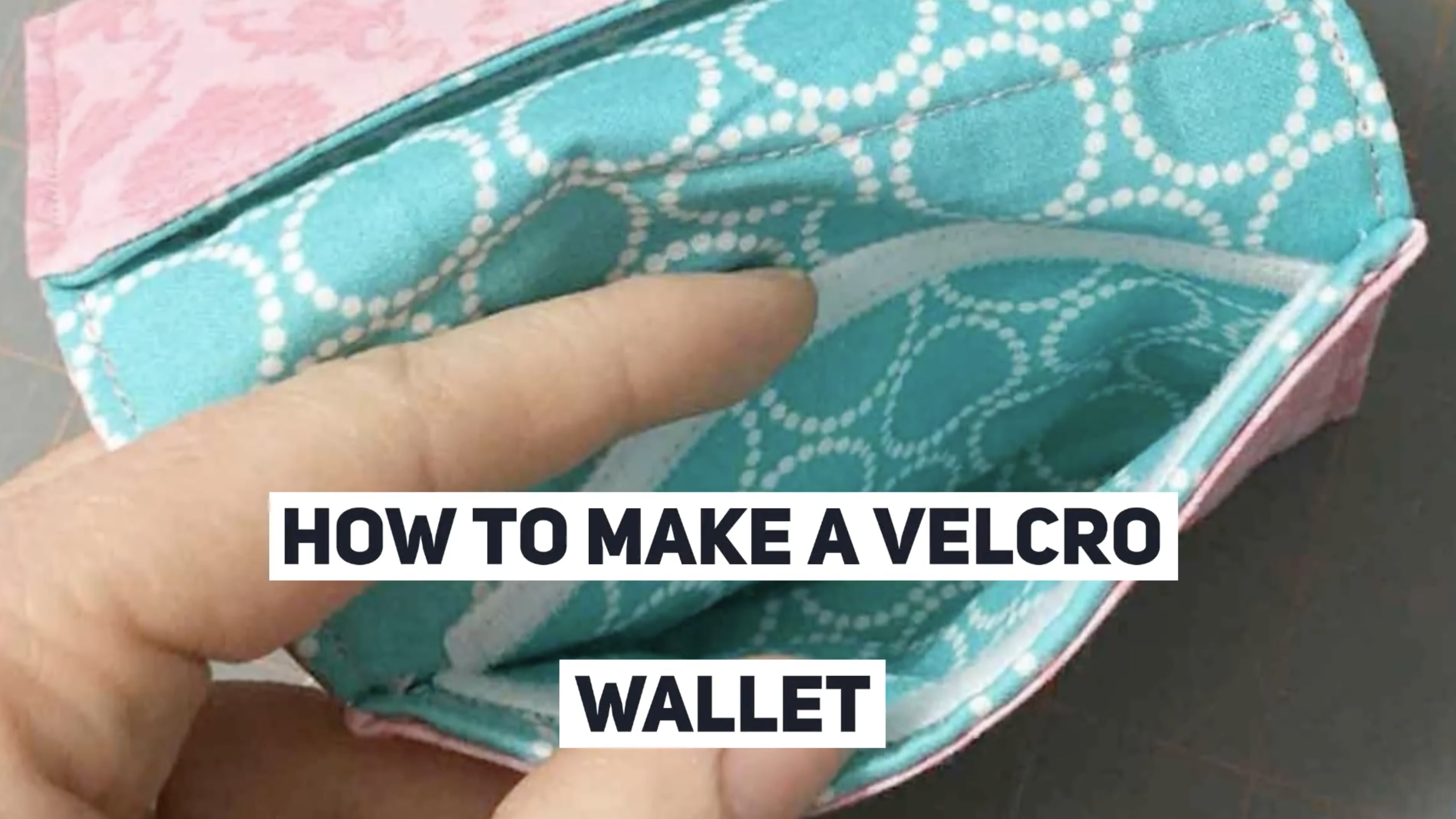 cotton + steel velcro wallet tutorial - see kate sew