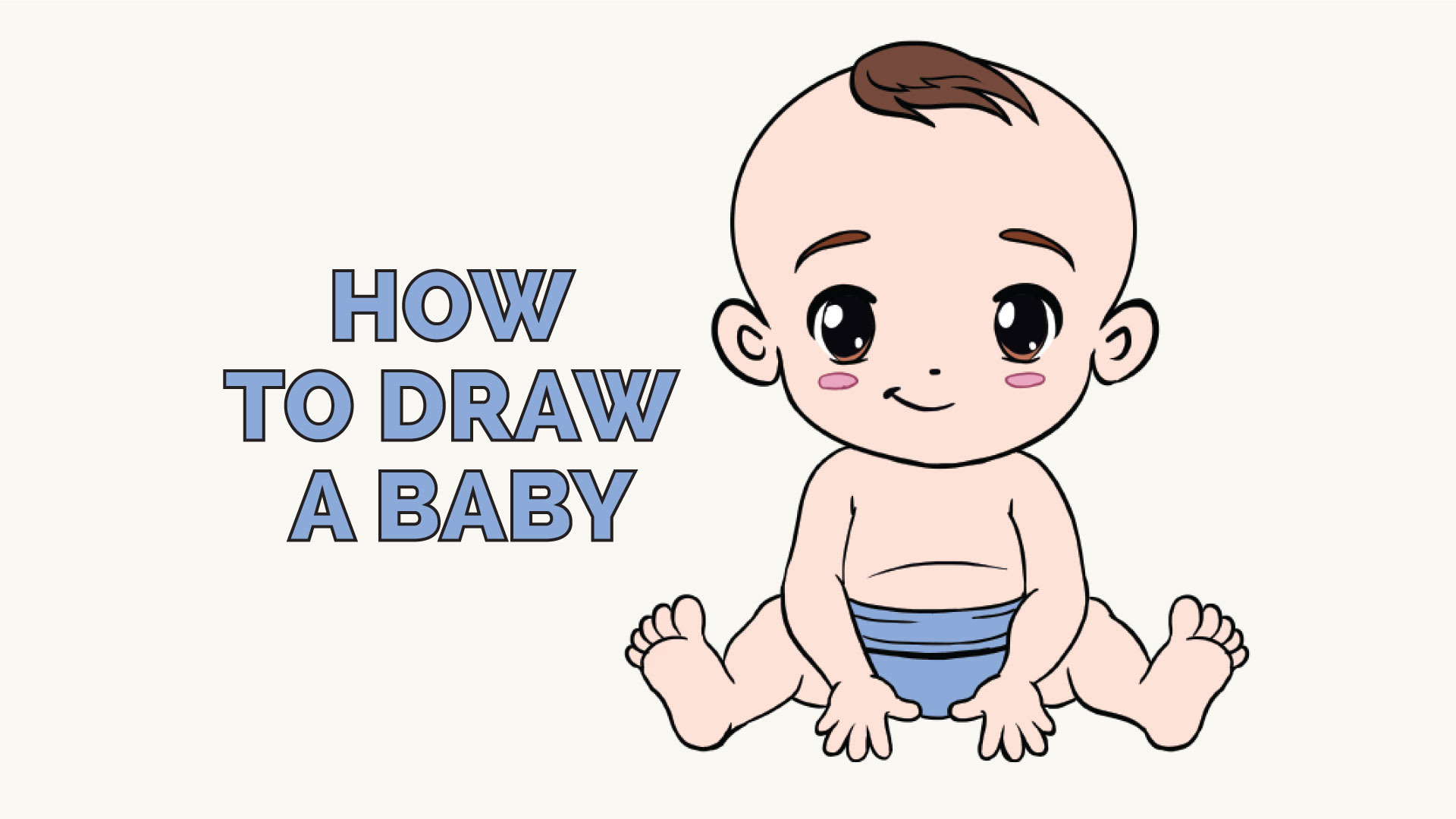 How To Draw A Baby In A Few Easy Steps | Easy Drawing Guides