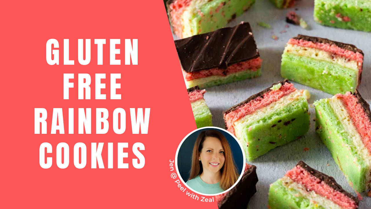 rainbow cookies gluten free