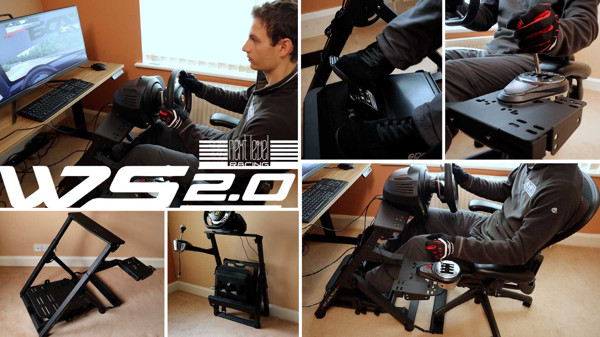 Next Level Racing Gt Seat Add On For Wheel Stand Dd / 2.0 - Not