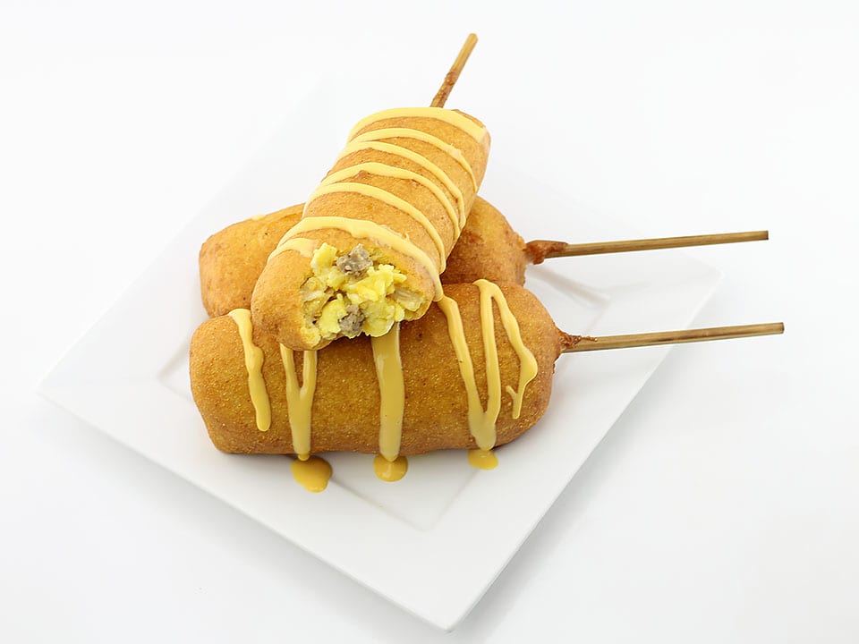 Breakfast corn dog recipe shop