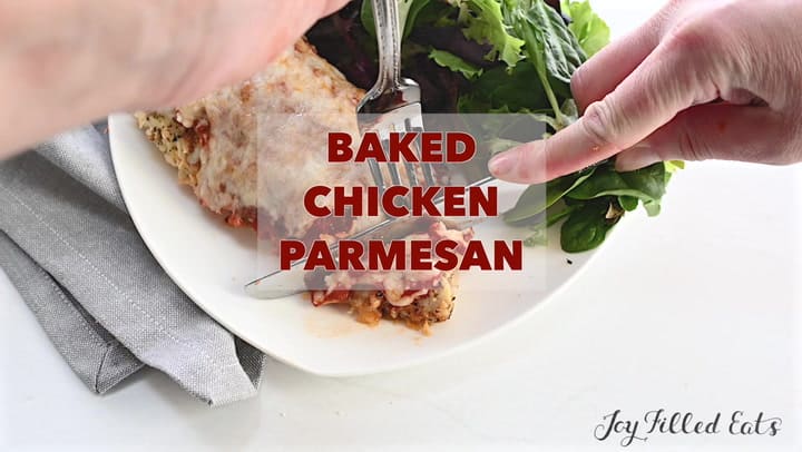 How To Make Chicken Cutlets In The Oven - Baked Parmesan Chicken Cutlets  (Keto Recipe) - Blondelish 
