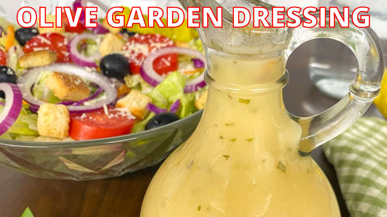 Olive Garden Salad Dressing (Copycat Recipe) - Little Sunny Kitchen