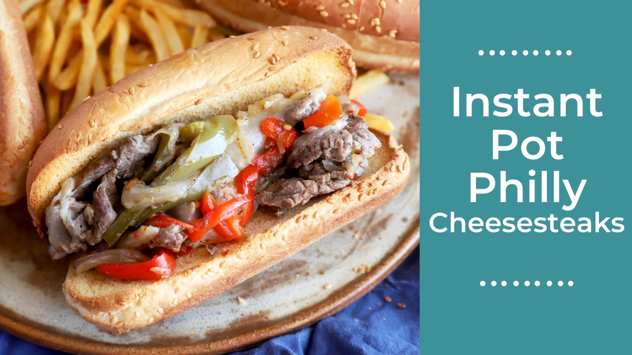 Instant pot chuck best sale roast philly cheese steak