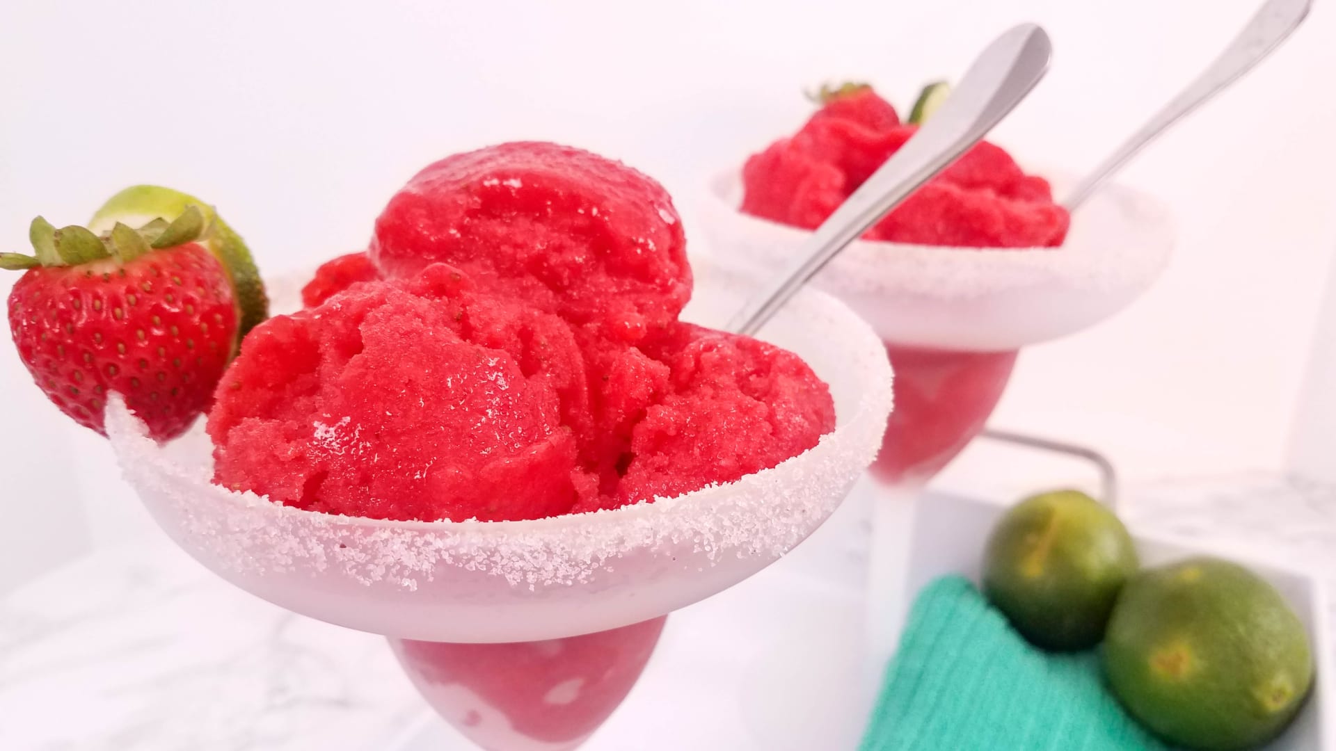 Strawberry Margarita Ice Pops : Recipes : Cooking Channel Recipe