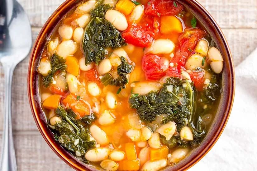 Instant pot vegan white bean soup store