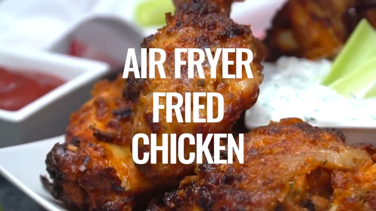 Crispy Air Fryer Whole Chicken - Air Fry Range Recipe - Hollis Homestead