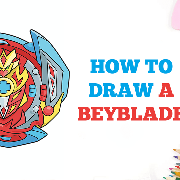 How to Draw a Beyblade - Really Easy Drawing Tutorial