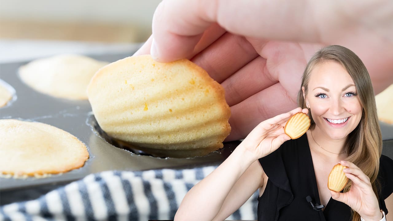 Madeleines (the Best, Easiest Recipe, with Video!) - Sugar Spun Run