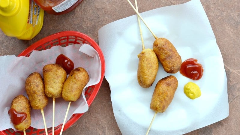 Egg Free Homemade Corn Dogs Keeping Life Sane