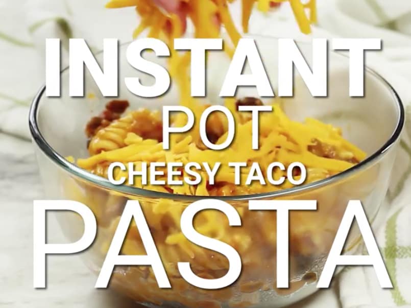 Instant pot 2025 cheesy taco pasta